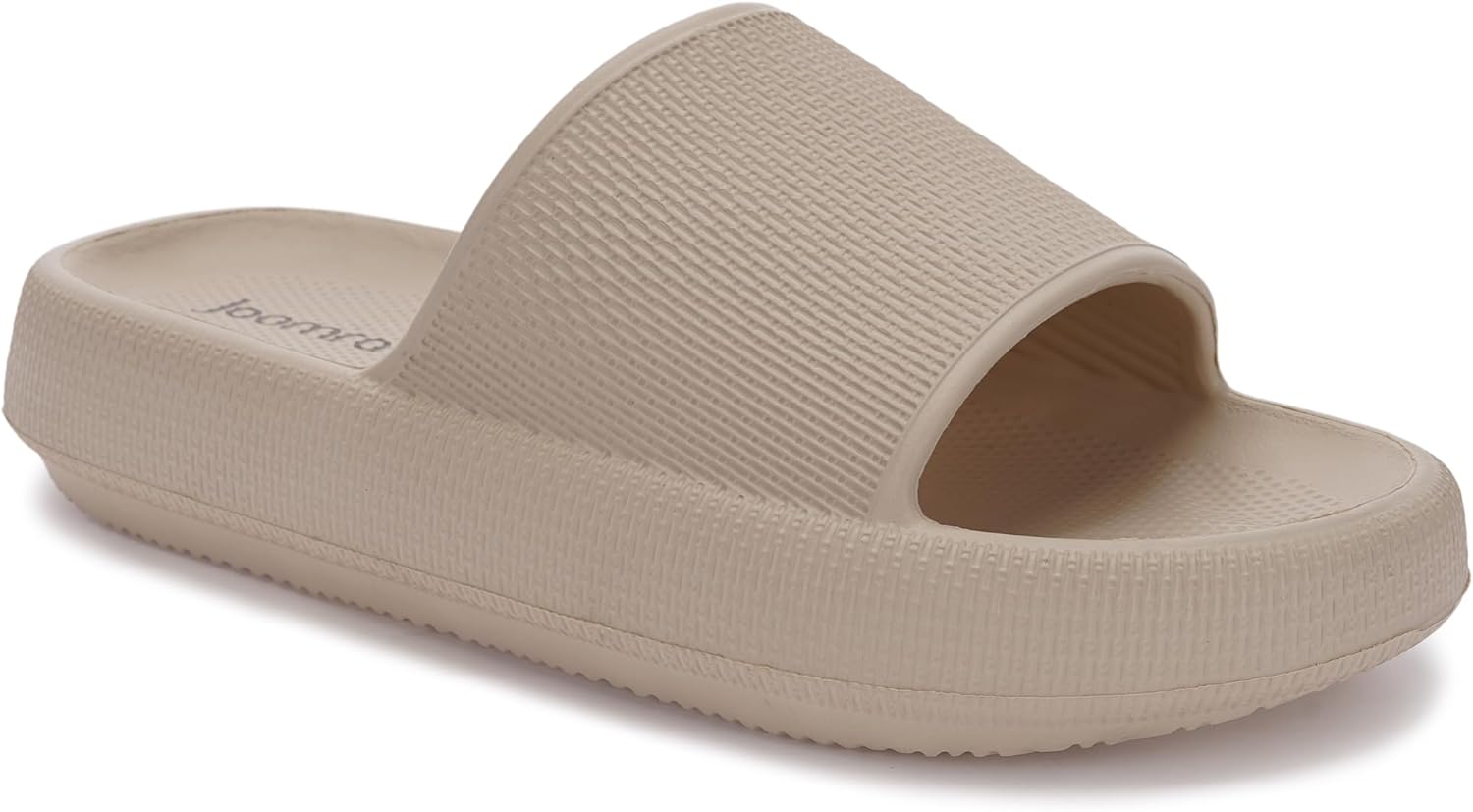 

Тапочки-подушки Joomra для женщин и мужчин, противоскользящие, быстросохнущие для душа, шлепанцы для ванной, Суперподушка, Толстая подошва, хаки