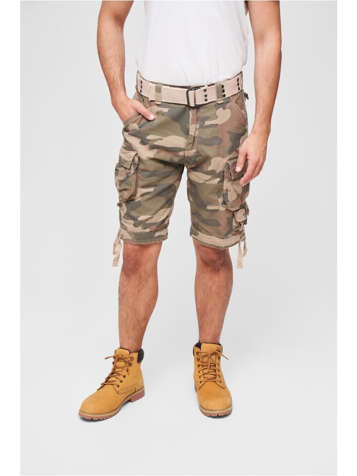 

Тканевые шорты Brandit Cargo Shorts, цвет light woodland