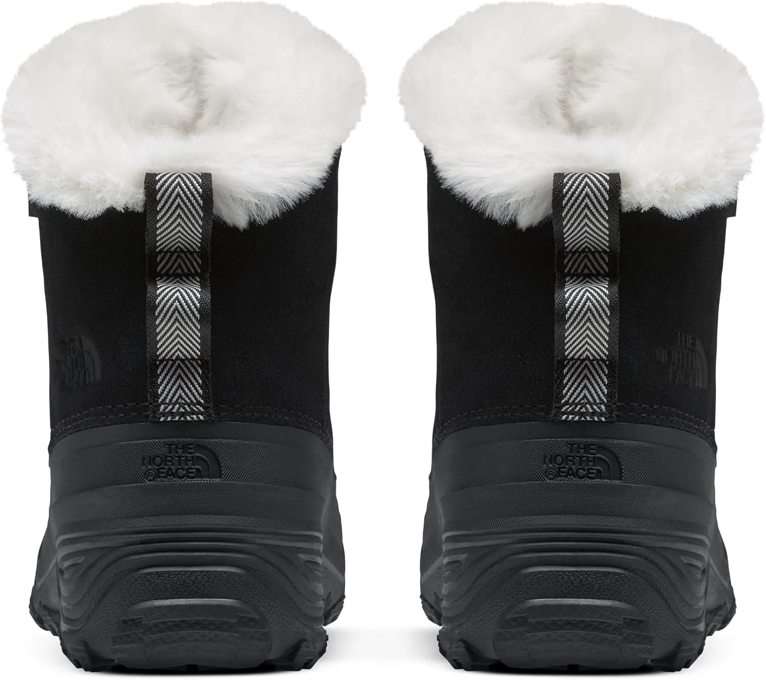 Детские водонепроницаемые утепленные снежные ботинки THE NORTH FACE Kids' Shellista Lace V | Прочные ботинки с герметичными швами, черный — фото 3