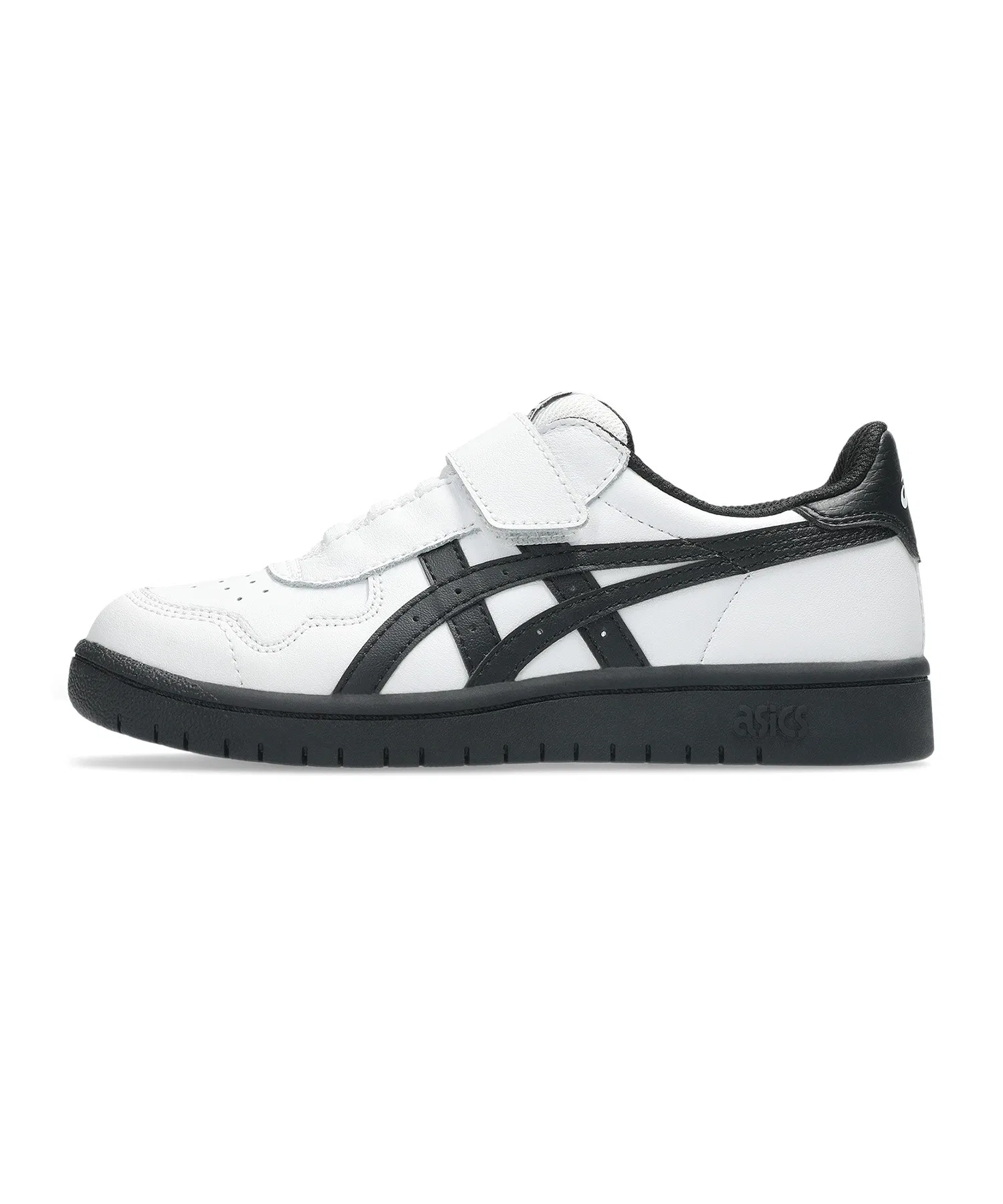 Детские кроссовки ASICS JAPAN PRO PS чёрно-белые — фото 2