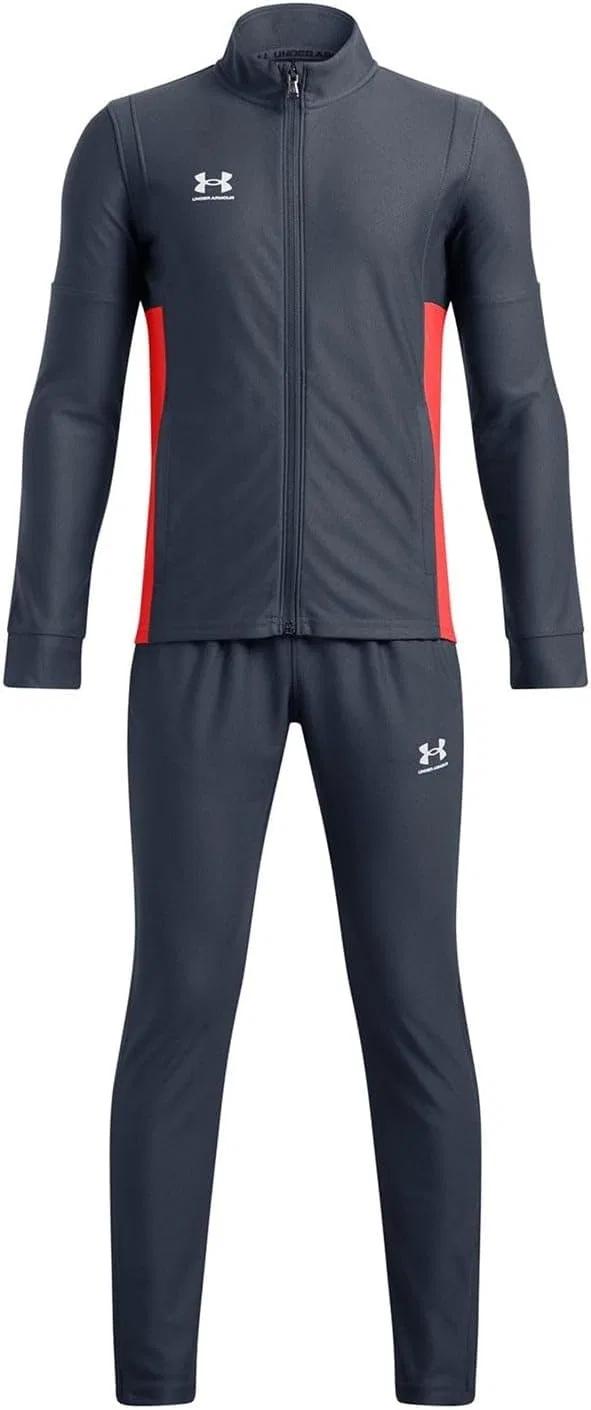 Детский спортивный костюм Under Armour Challenger, Downpour Gray / Fire / White - 044