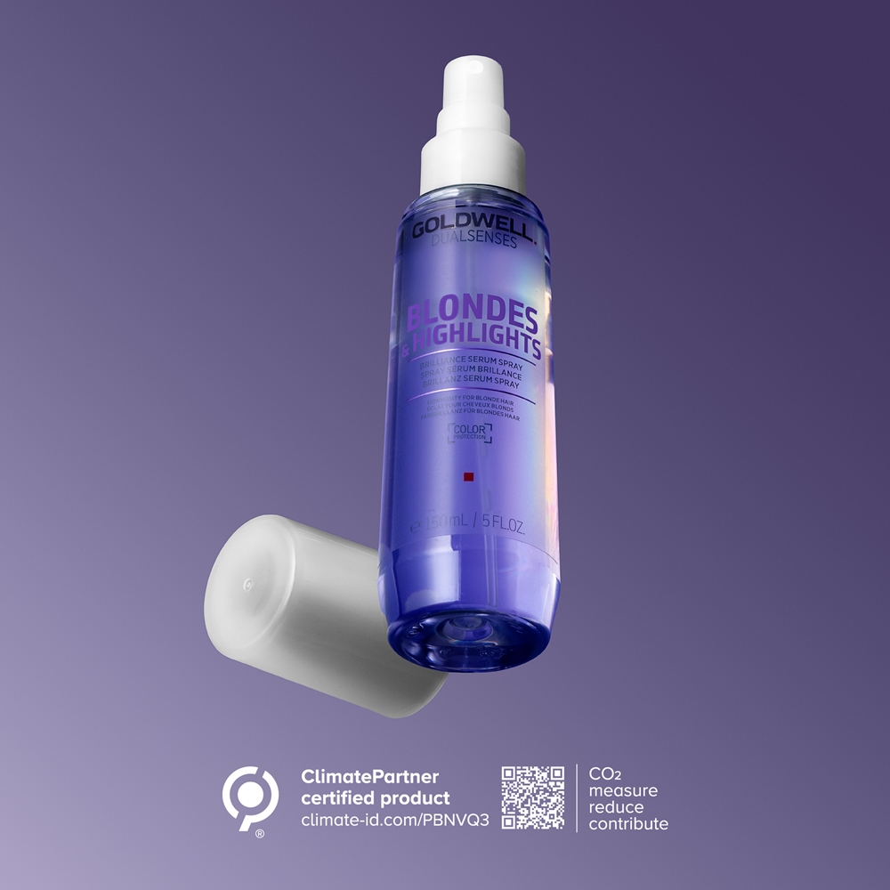 Dualsenses blondes & highlights несмываемая сыворотка-спрей для светлых и мелированных волос Goldwell, 150 мл — фото 2
