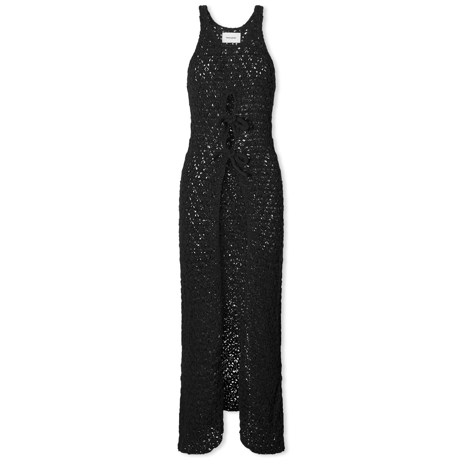 

Дневное платье Holzweiler Wou Tape Yarn Dress, черный