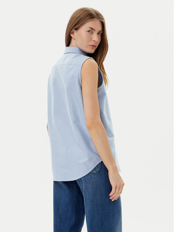 Рубашка классического кроя 211968896002 Polo Ralph Lauren, голубой — фото 3
