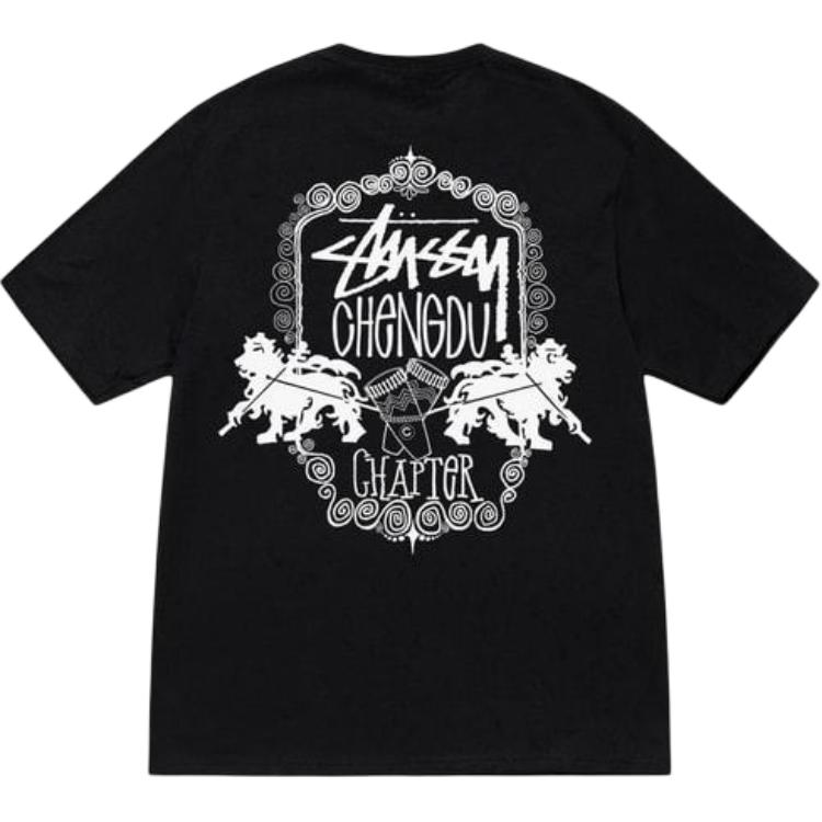 

Футболка Chengdu Opening Limited Series Unisex Stussy, черный