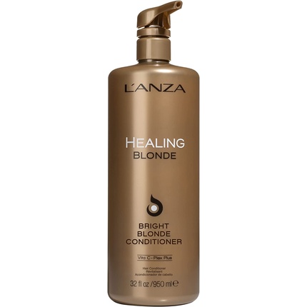 

L'ANZA Healing Blonde Bright Кондиционер для натуральных и обесцвеченных светлых волос, 32 жидких унции, 950 мл