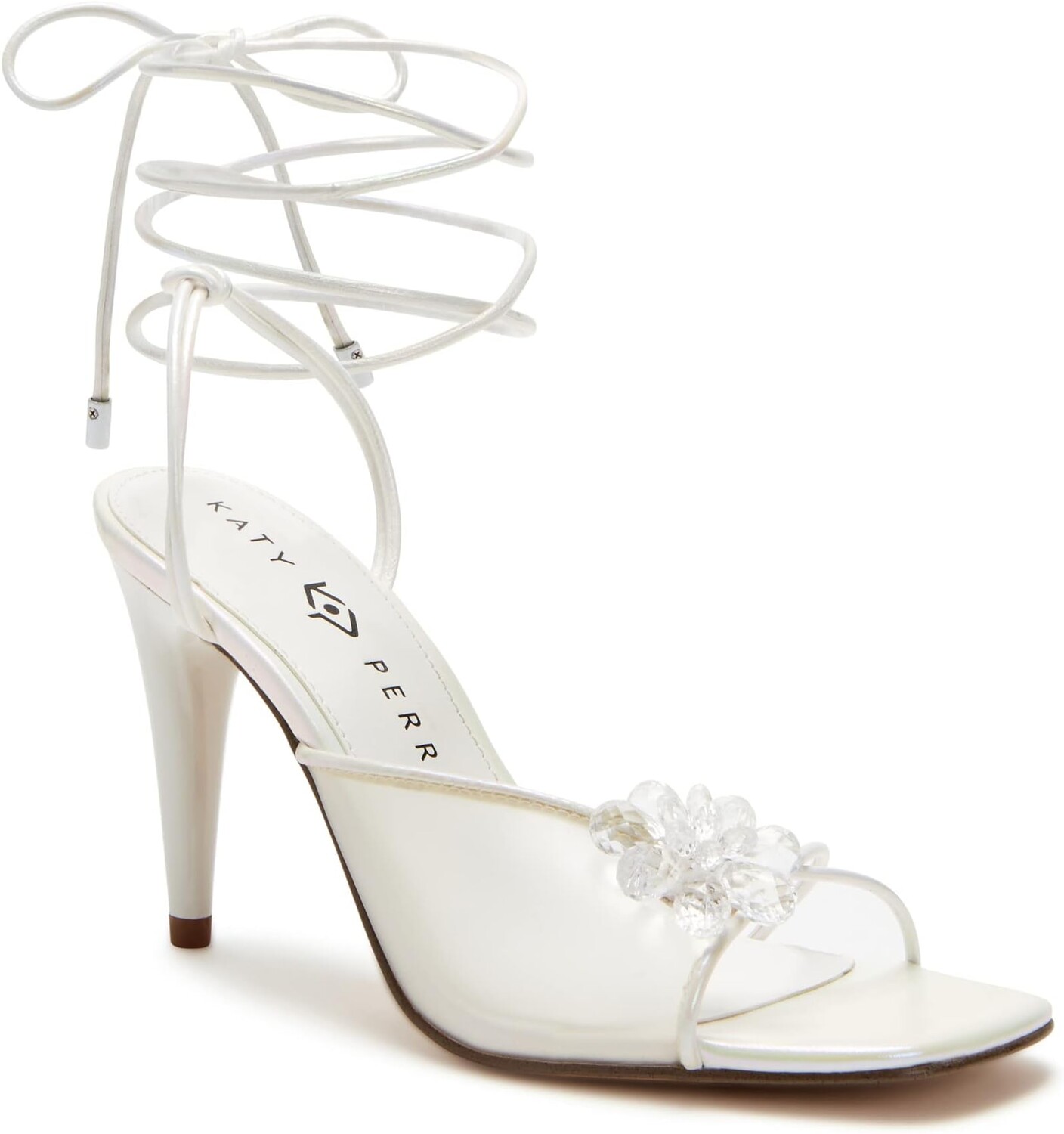 

Туфли Katy Perry The Vivvian Flower Sandal, цвет Optic White