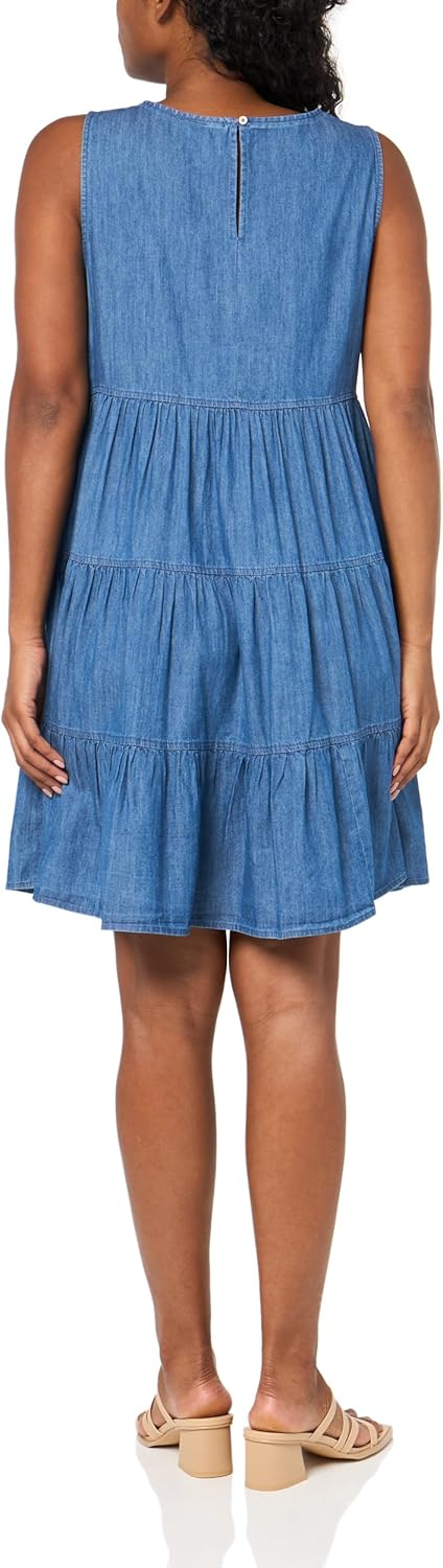 

Женское многоярусное платье без рукавов Tommy Hilfiger Tencel, Medium Benson