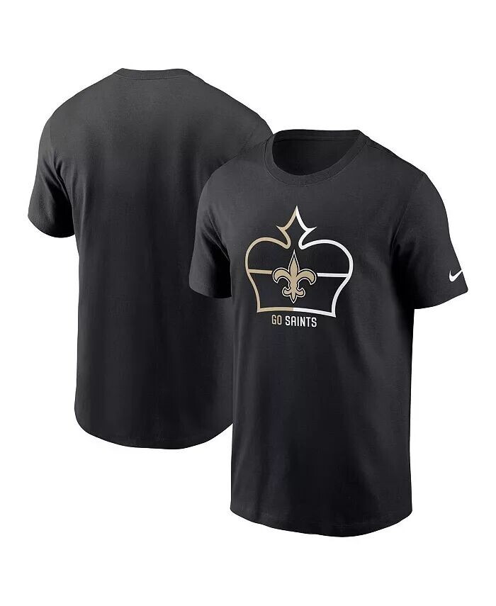 

Мужская черная футболка New Orleans Saints Essential Local Phrase Nike