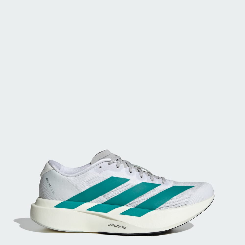 Кроссовки Adidas Adizero EVO SL Shoes, цвет Cloud White/Pure Teal/Grey Two