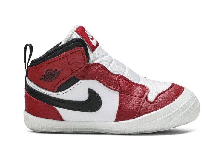 Кроссовки Air Jordan Air Jordan 1 Bootie TD 'White Varsity Red', красный — фото 2