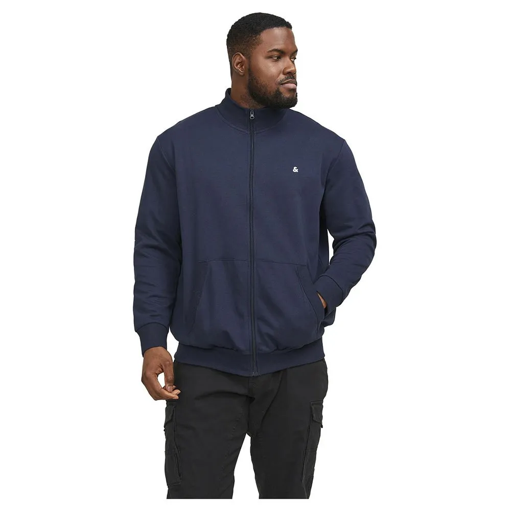 

Толстовка Jack & Jones Paulos Plus Size full zip, синий