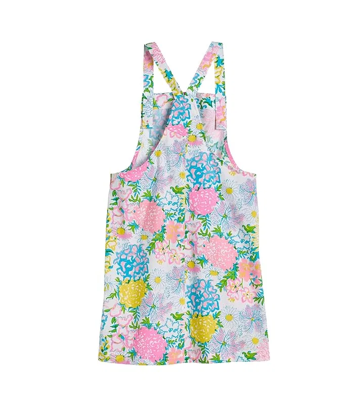 Платье-комбинезон с цветочным принтом Varney Overalls Dress Lilly Pulitzer Kids, Multi Lilly Garden — фото 2