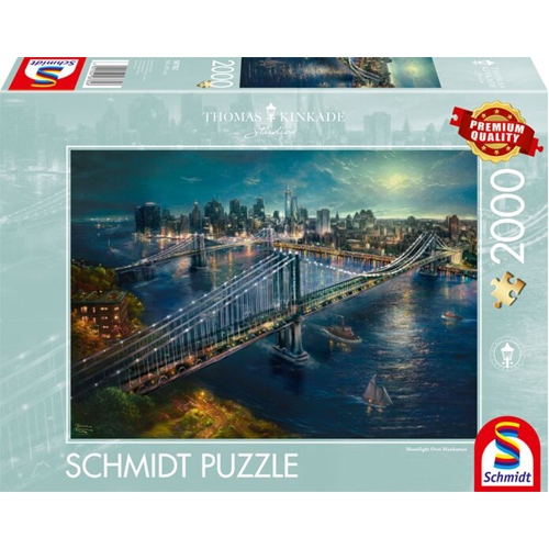 

Пазлы Moonlight Over Manhattan (2000Pc)