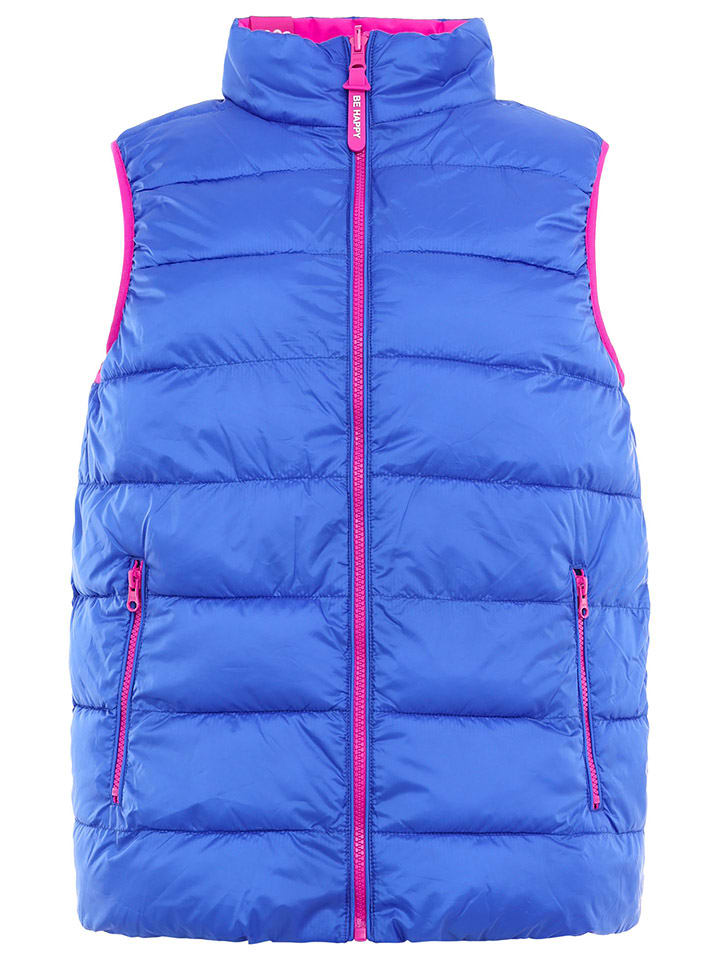 

Утепленный жилет Colorful Zwillingsherz, цвет blau/pink