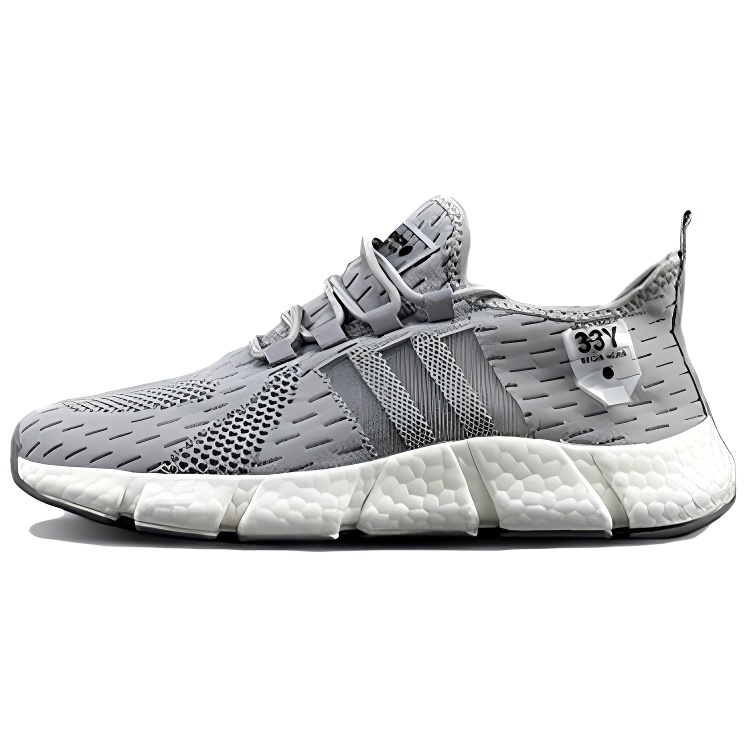 

Green feet Амортизирующие износостойкие низкие кеды унисекс серые, цвет Gray