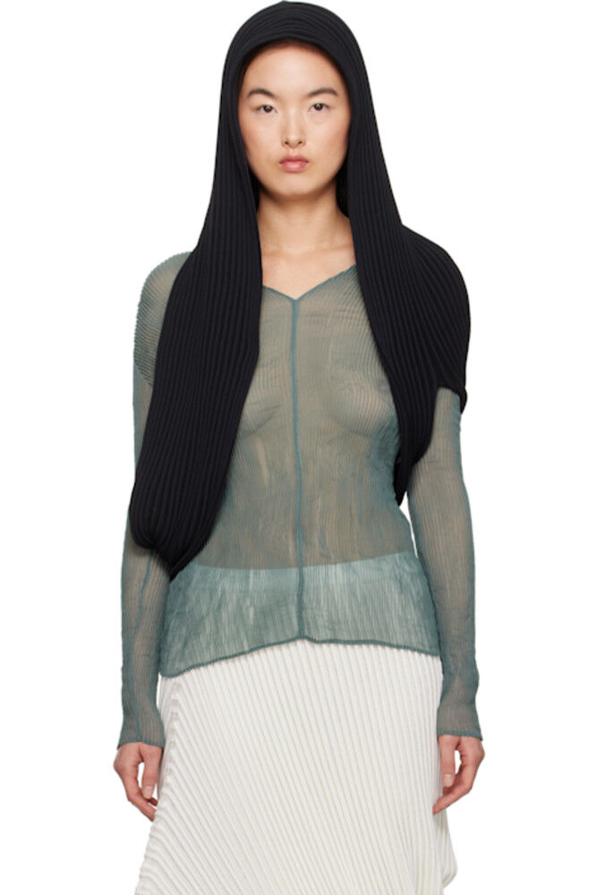 

Шарф-палантин Black Stream ISSEY MIYAKE
