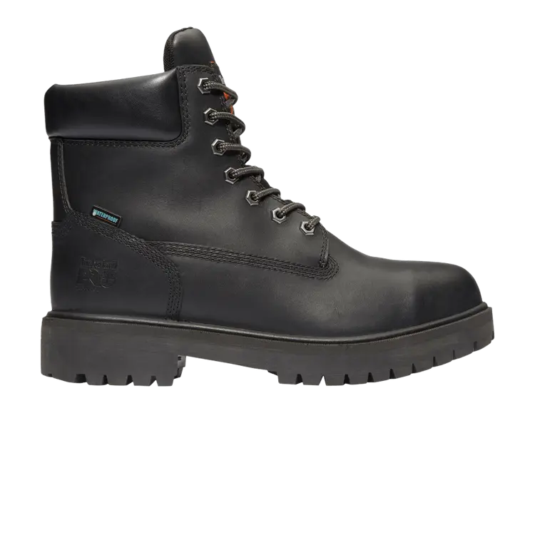 

Ботинки Timberland 6 Inch Pro Steel Toe Waterproof 200G Insulated Boot 'Black', черный