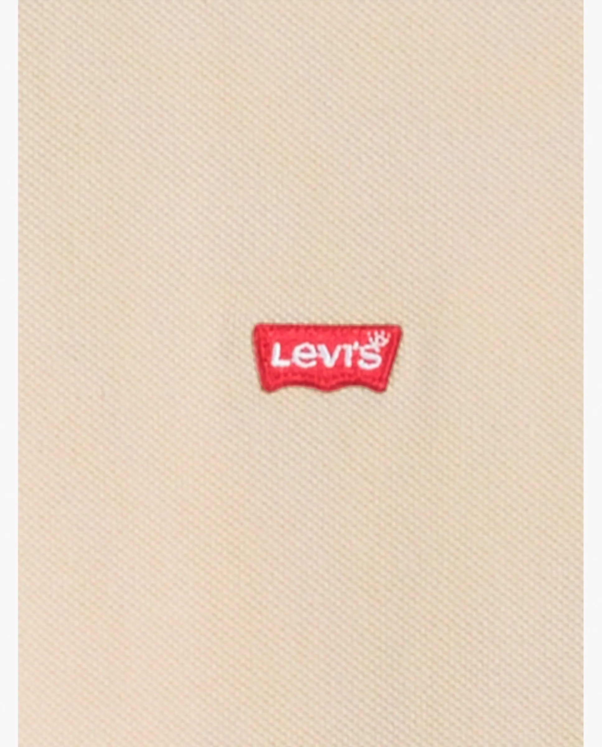Мужская поло с коротким рукавом классического кроя Levi'S, хаки — фото 4