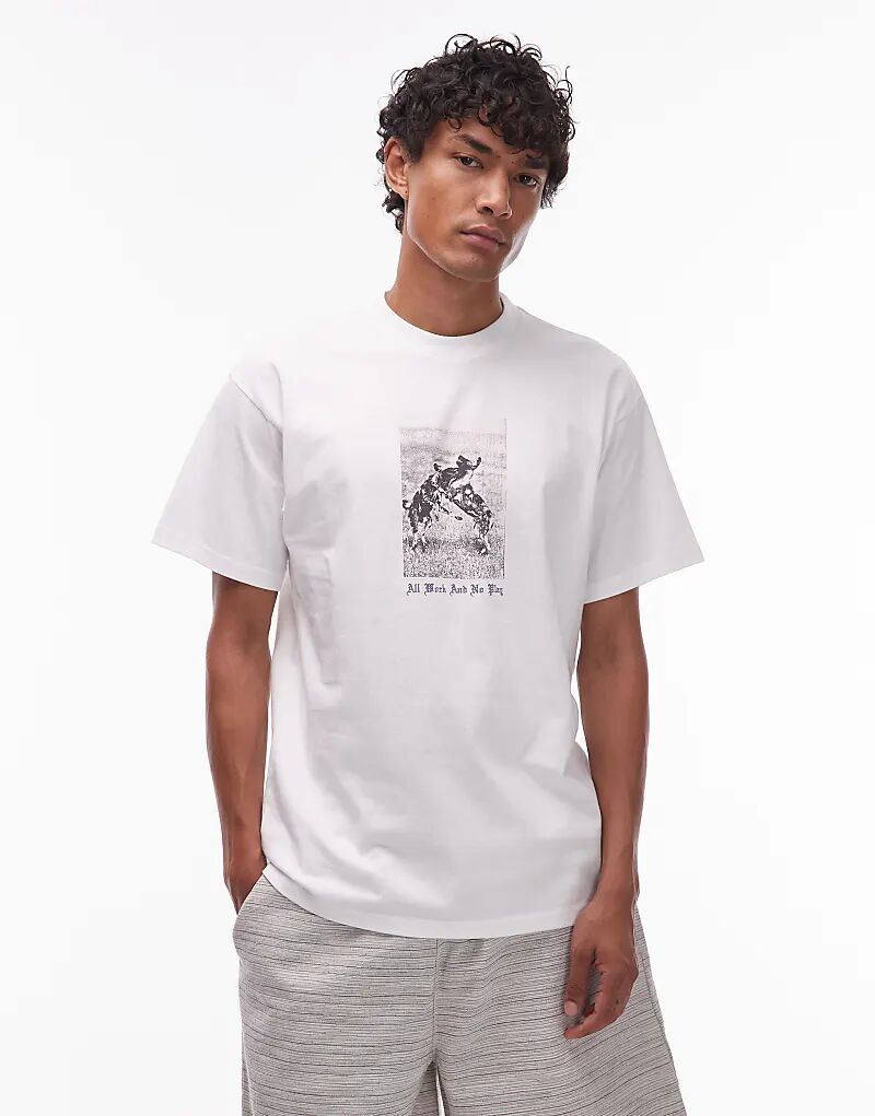 

Футболка Carhartt WIP no play свободного кроя белого цвета