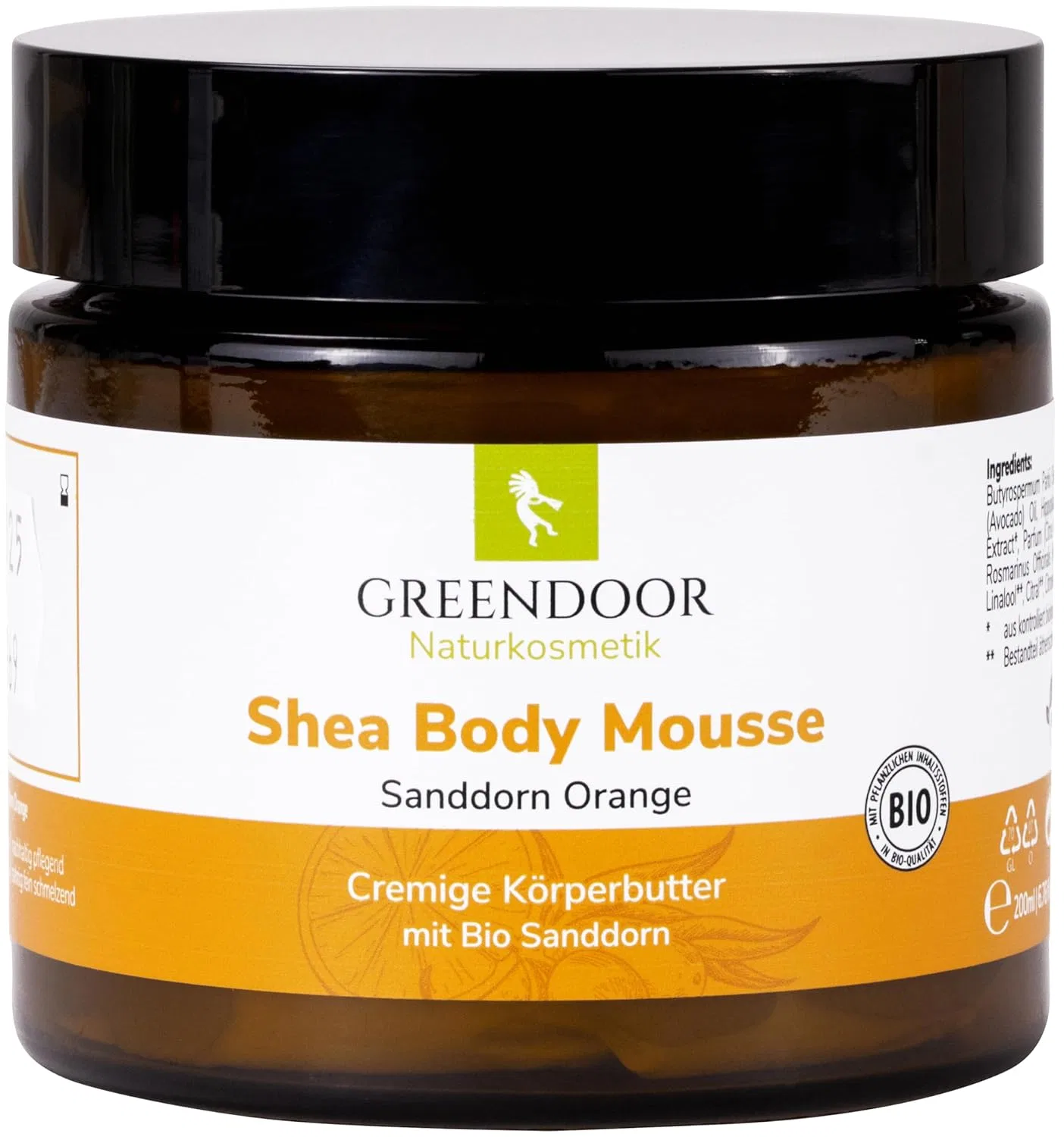 Веганское масло для тела «Sea Buckthorn Orange» от GREENDOOR Greendoor