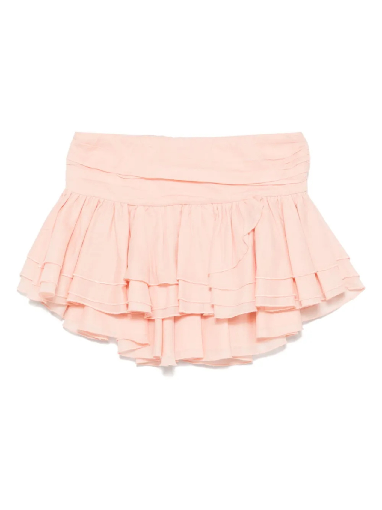 

Юбка с оборками Pinko Kids, розовый
