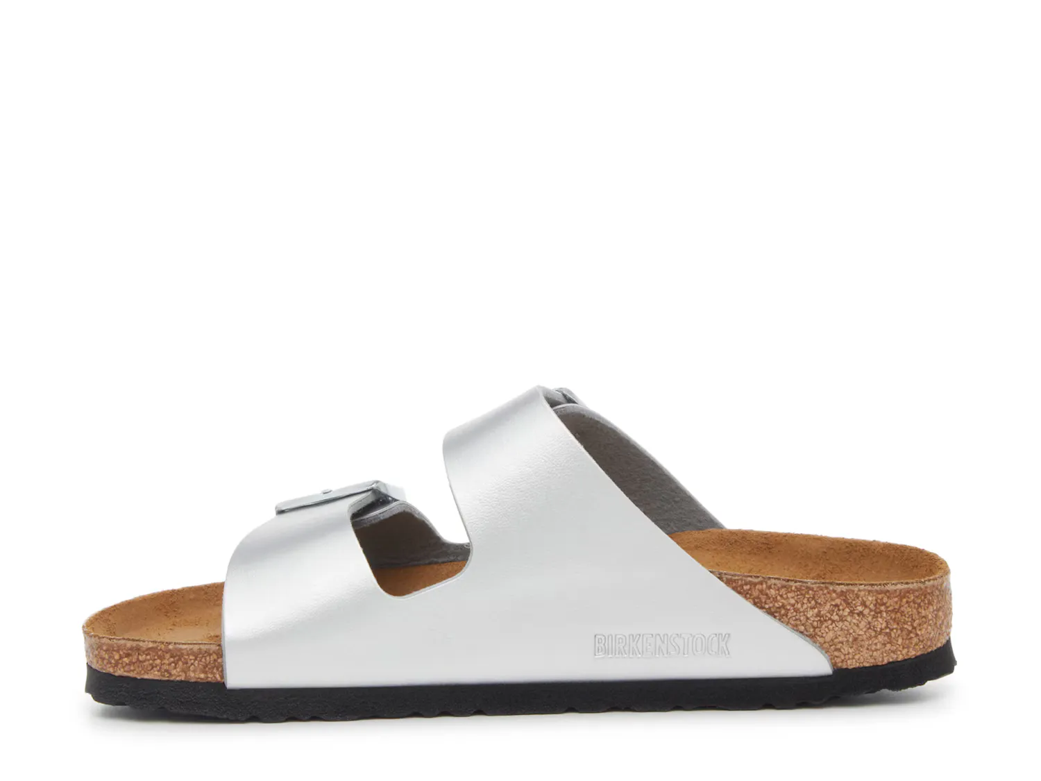Сандалии Arizona Sandal Birkenstock, серебряный/металлик — фото 3