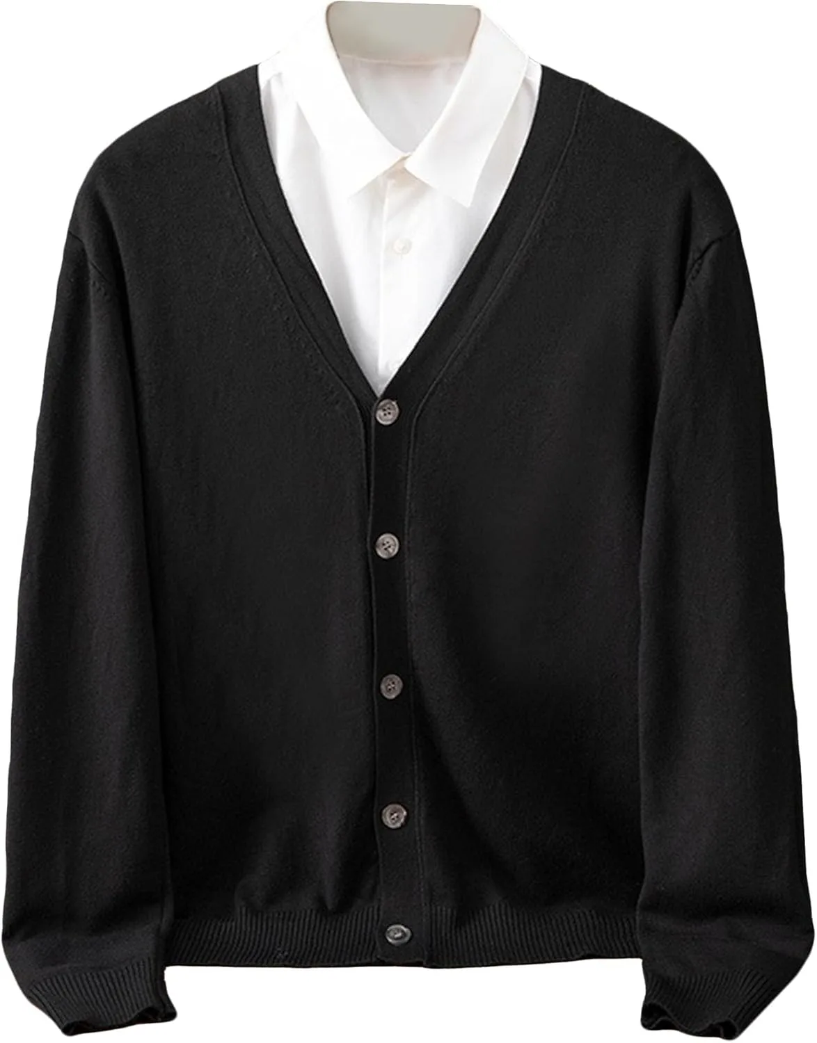 

Мужской стильный вязаный кардиган V-образного выреза Maiyifu-GJ