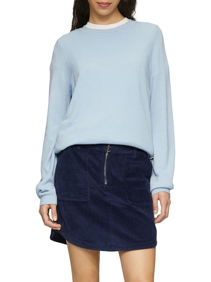 

QS by S. Oliver Светло-голубой свитер