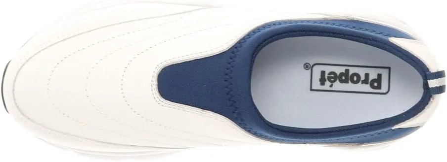 Мужские кроссовки Propét Stability Slip-on, белый/синий — фото 2