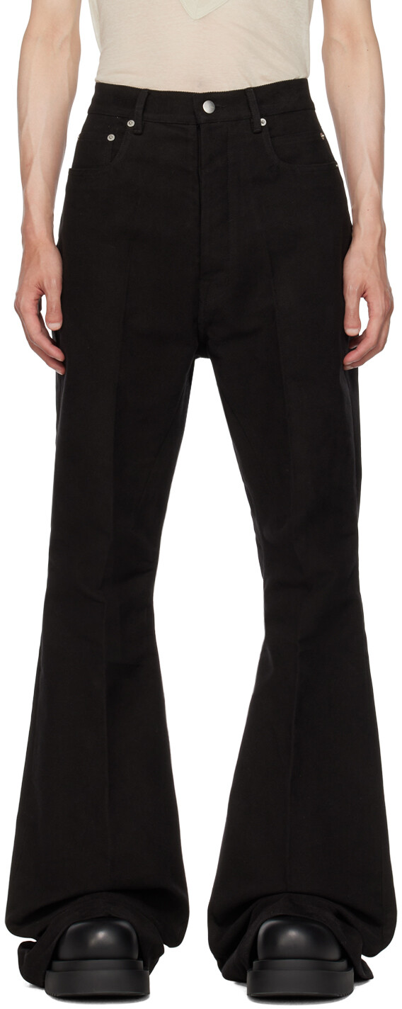 Черные джинсы Bolan Bootcut Rick Owens купить по цене от 54756