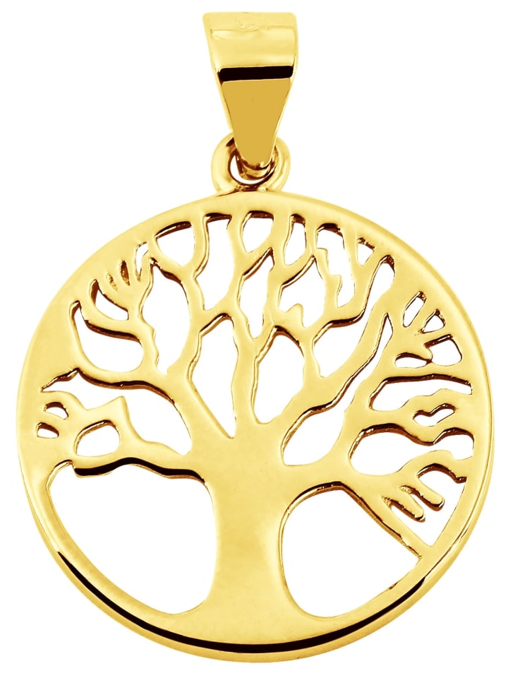 

Adeliás Женский кулон - кулон «Древо жизни», изготовленный из серебра 925 пробы в золоте