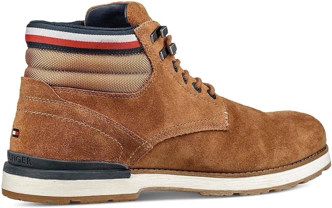 Мужские ботильоны Tommy Hilfiger Hilfiger Outdoor Boots Suede, коричневый — фото 2