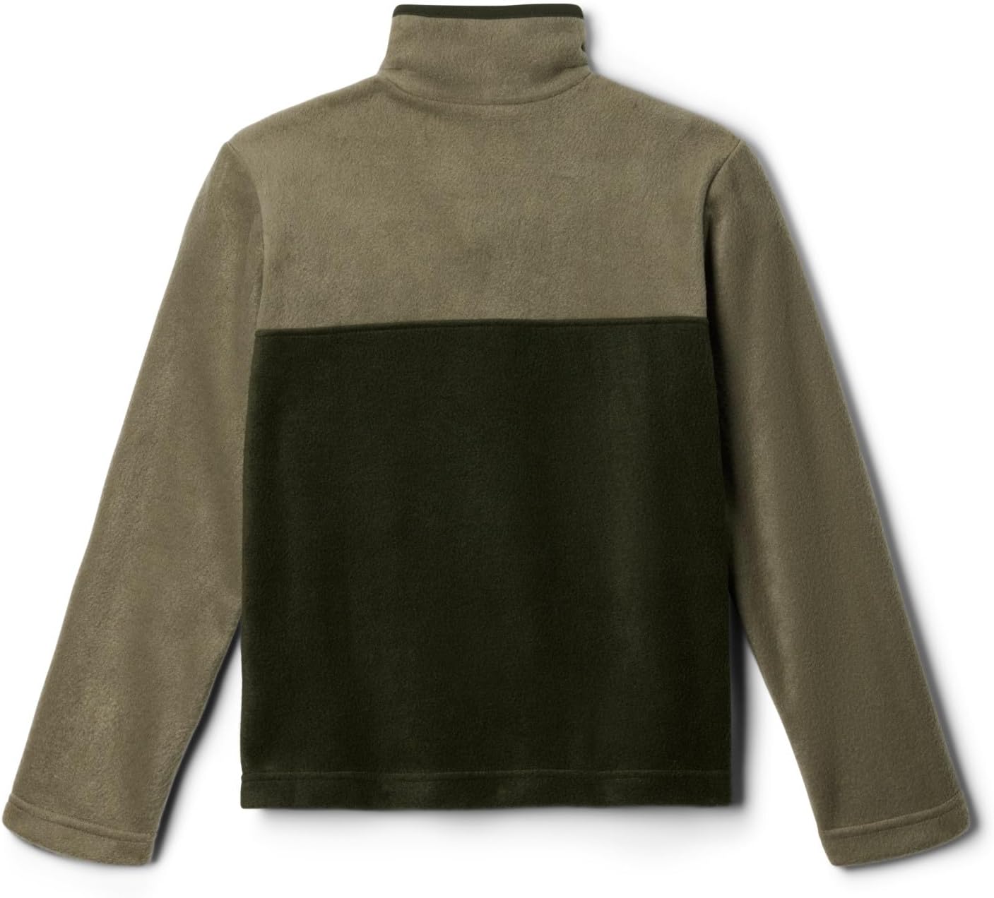 Columbia unisex-child Steens Mtn 1/4 Snap Fleece Pull-over, Greenscape/Stone Green — фото 2