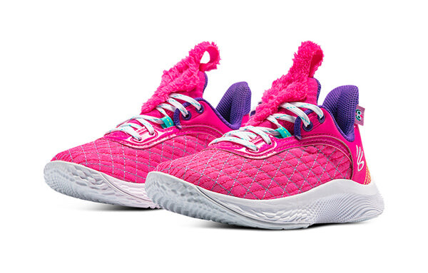 Кроссовки sesame street x curry flow 9 'street pack - abby cadabby' Under Armour, розовый — фото 3