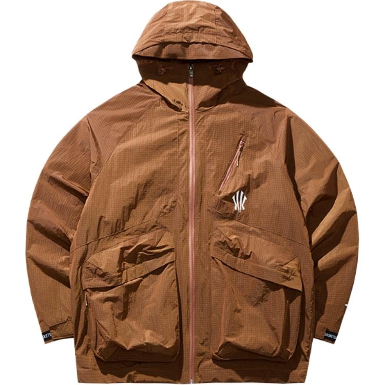 

ANTA Стильная баскетбольная куртка унисекс роскошного коричневого оттенка, Luxury Brown