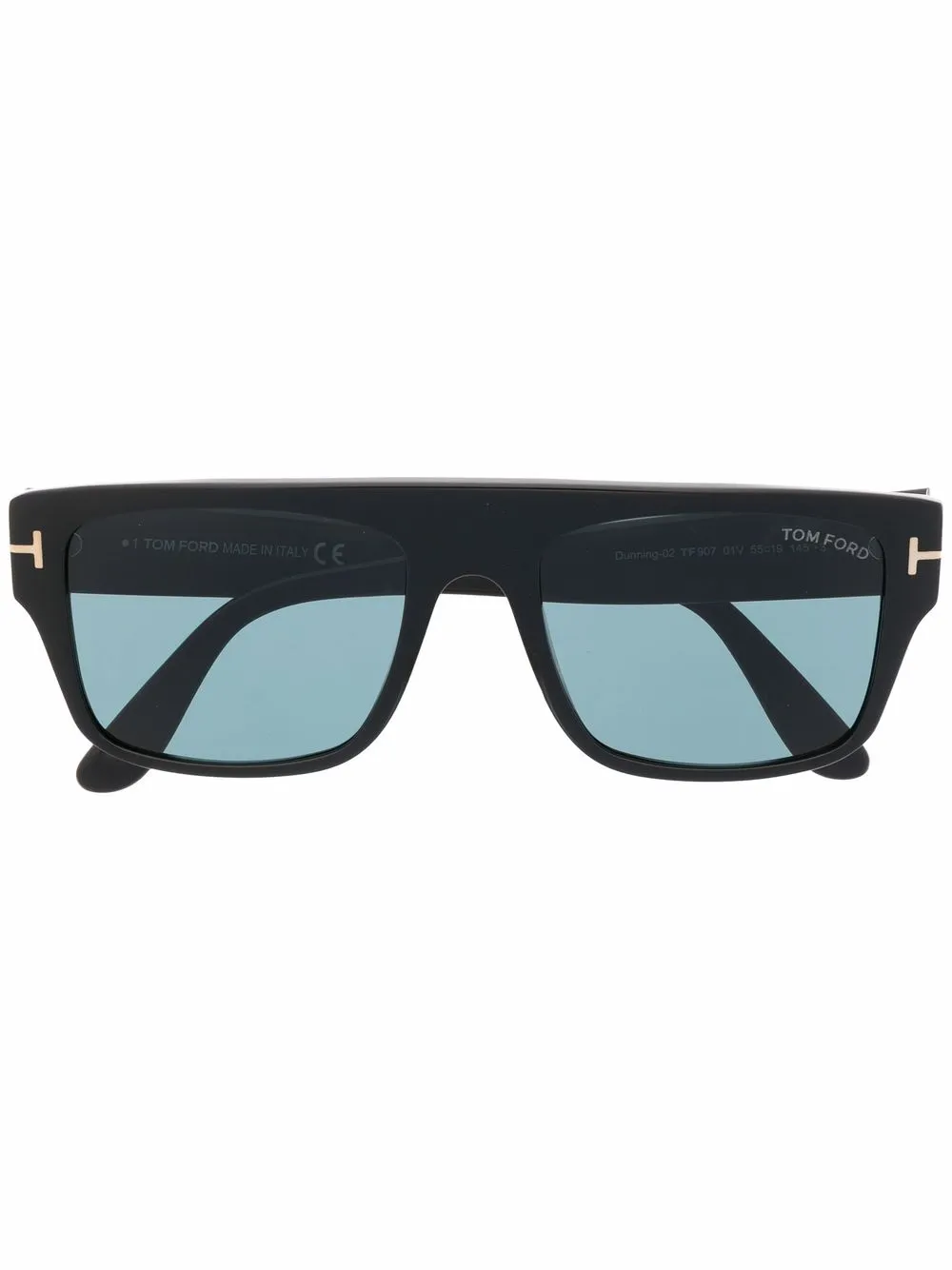 

Солнцезащитные очки Fausto в прямоугольной оправе TOM FORD Eyewear, черный