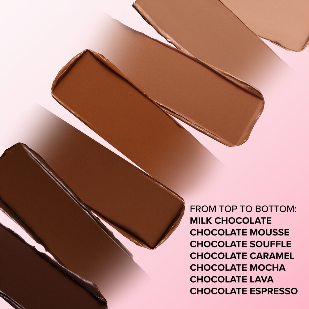 Тающий бронзирующий и скульптурирующий карандаш для контурирования Chocolate Soleil Too Faced, atspalvis milk chocolate 8 гр — фото 4