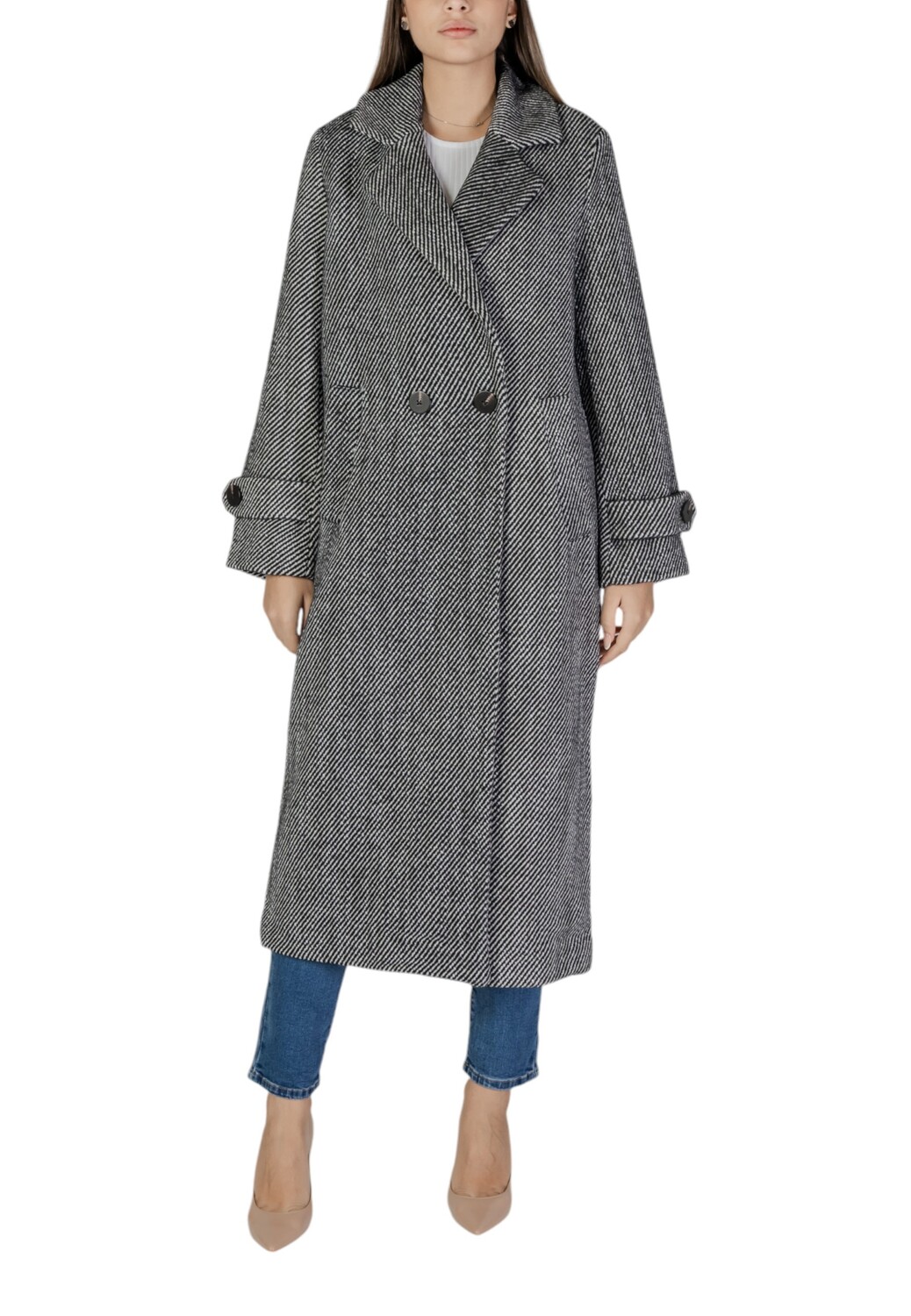 

Пальто Vila Clothes макси, черный