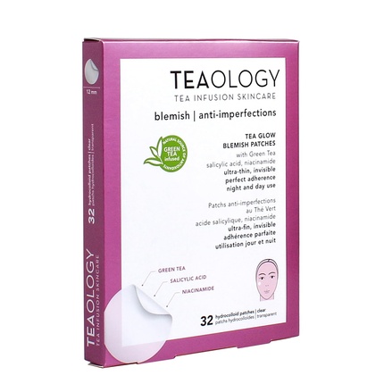 

Патчи для проблемной кожи Tea Glow Teaology