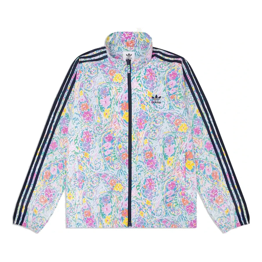 

Куртка NOAH x adidas Floral Paisley Windbreaker Jacket 'Multi', разноцветный