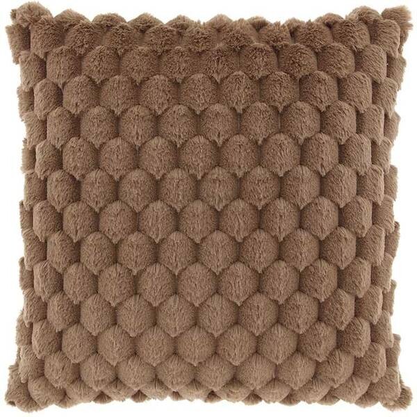 

Декоративная подушка Unique Living Dez, 45x9x45 см цвет braun/dunkelbraun
