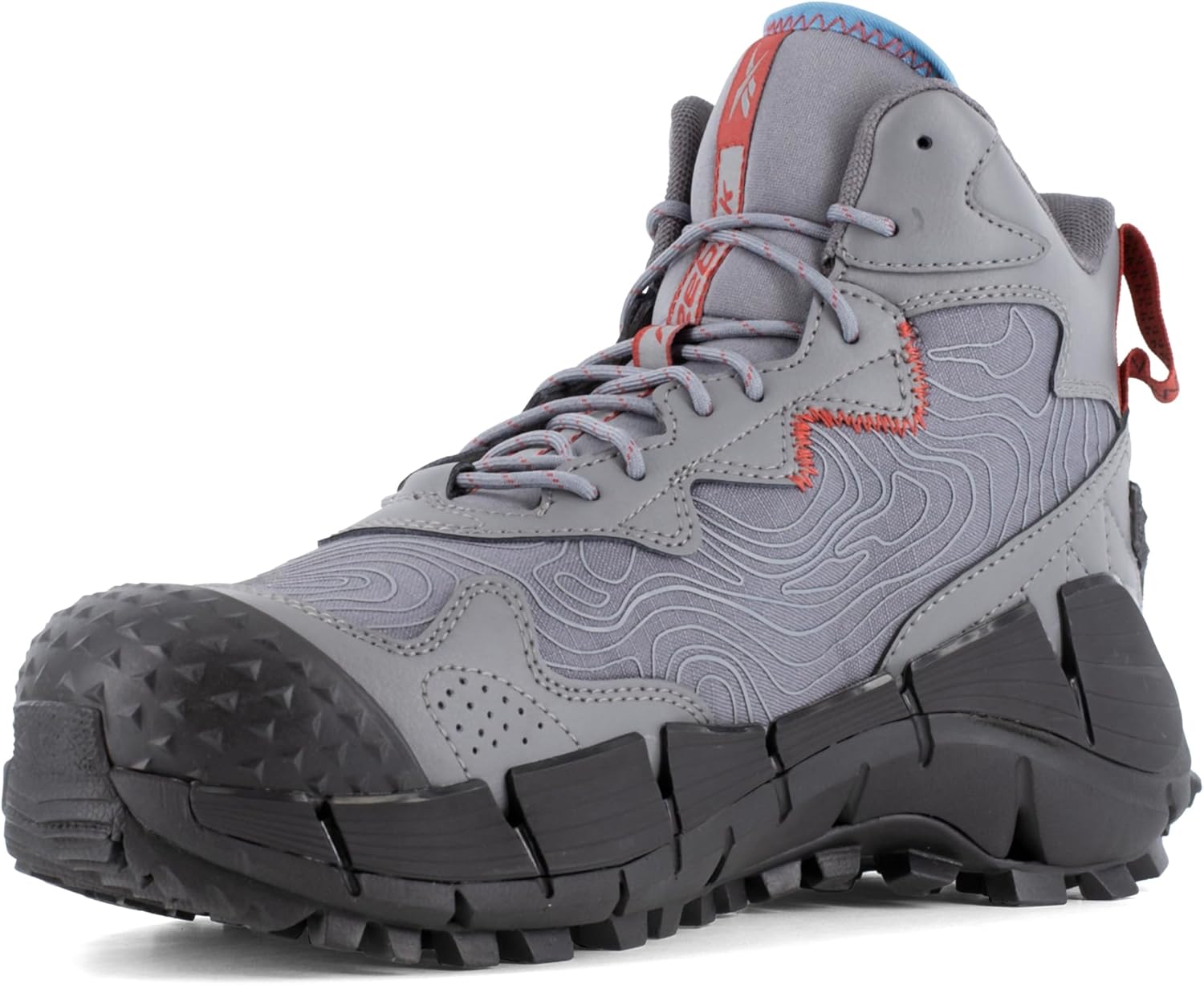 Мужские ботинки Reebok Work Zig Kinetica Edge II, серый — фото 4