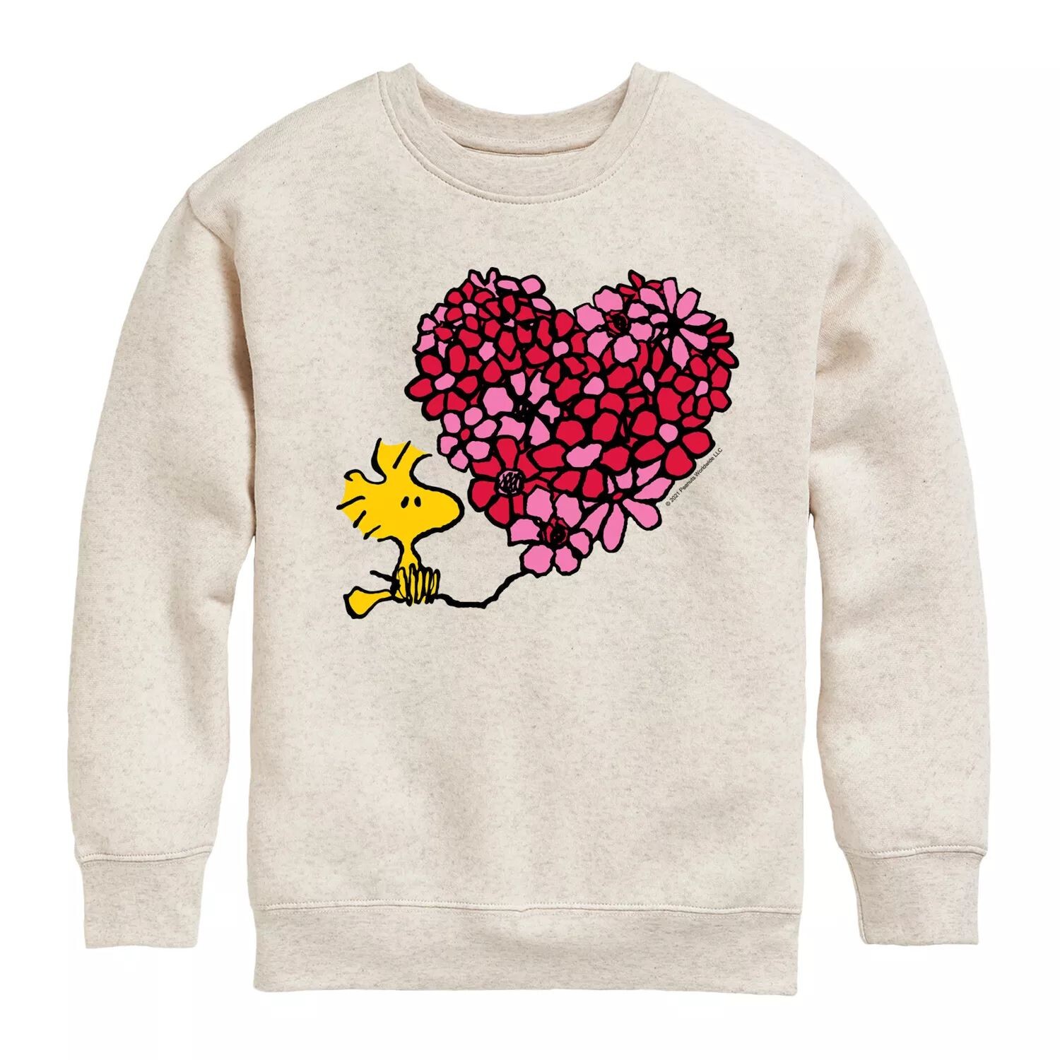 Флисовый свитшот Peanuts Woodstock Heart для мальчиков 8–20 лет Licensed Character