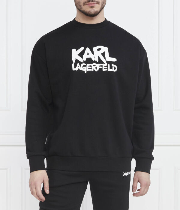 

Свитер Regular fit Karl Lagerfeld, черный