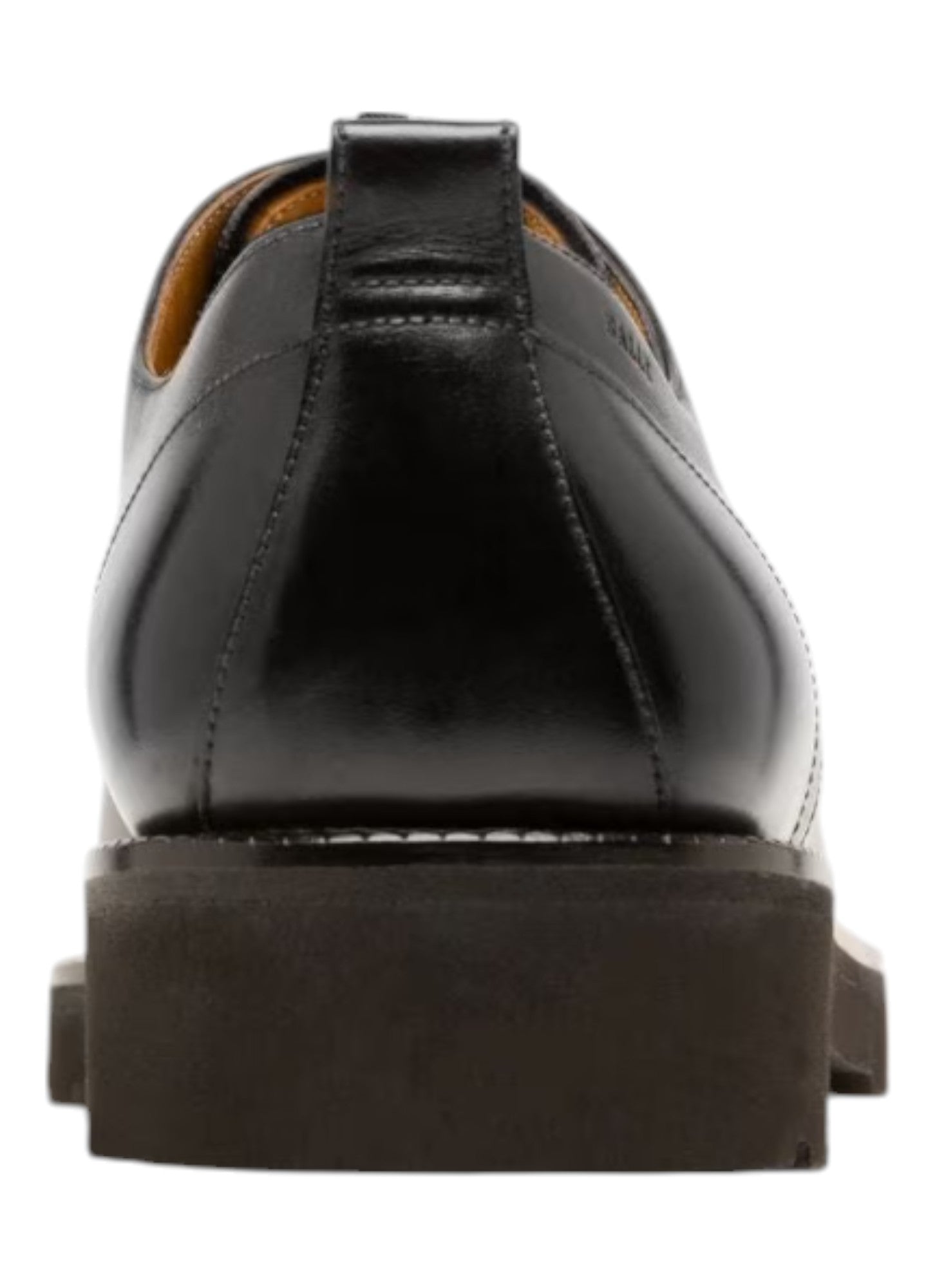 Bally Norber 6239800 Мужские черные туфли дерби из телячьей кожи — фото 4
