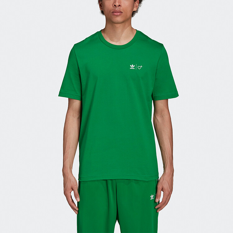 Футболка с графическим принтом Adidas X Human Made Adidas Originals, зеленый — фото 4