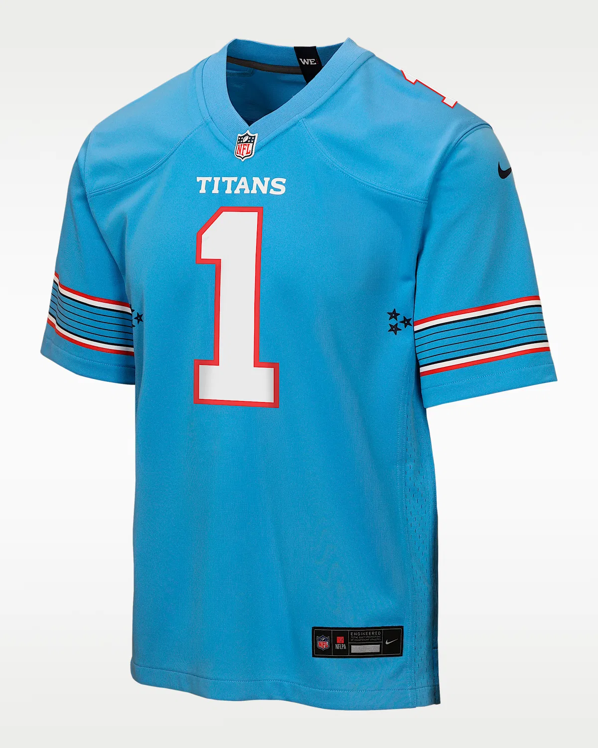 Детская большая игровая майка Nike NFL Cam Ward Tennessee Titans, Blue