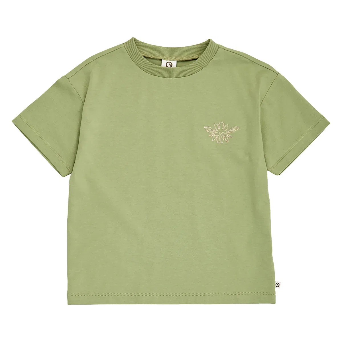 T-Shirt с вышивкой Müsli, зеленый