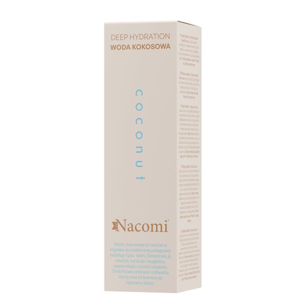 Тоник Nacomi — Освежающая кокосовая вода для лица, Deep hydration coconut, 100 мл — фото 3
